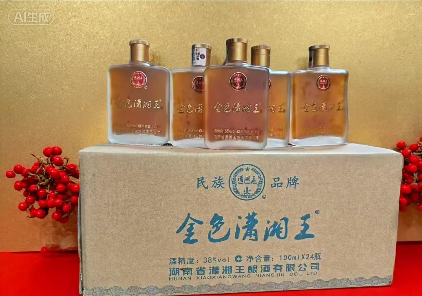 金色潇湘王黄精桑椹酒(100ML)